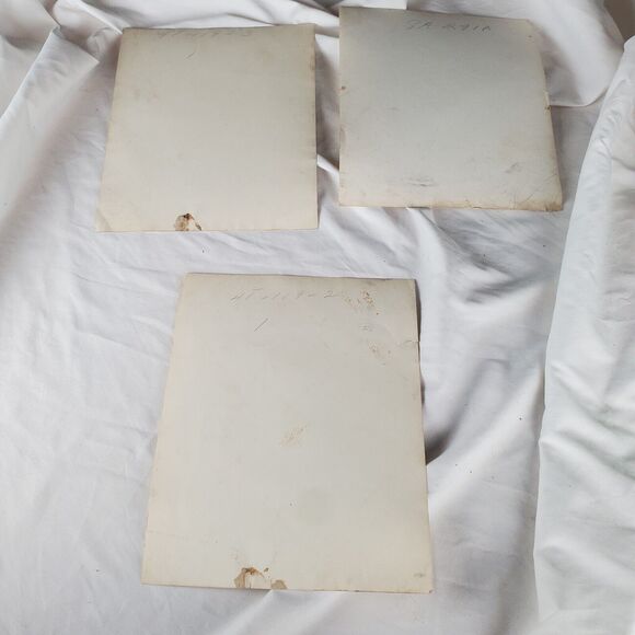 Vintage Portrat Set Of 3 8x10 B&W - Picture 8 of 8